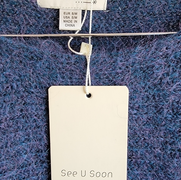 See U Soon Mohair Wool Blend Sweater - Picture 5 of 6